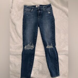 PAIGE Distressed Jeans Size 28